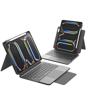 <span class=keywords><strong>Clavier</strong></span> magnétique détachable RICHISON pour iPad, support multi-angles, coque fine et légère pour tablette, <span class=keywords><strong>clavier</strong></span> magique - Product Image 1