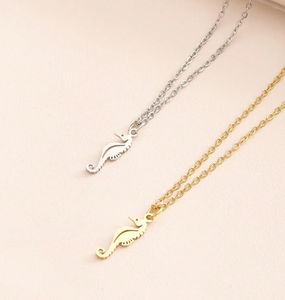 <span class=keywords><strong>Collar</strong></span> de caballito de mar Joyería de mar <span class=keywords><strong>Collar</strong></span> De Moda <span class=keywords><strong>Collar</strong></span> de anime Joyería sin deslustre 18K Chapado en oro Hipoalergénico - Product Image 1