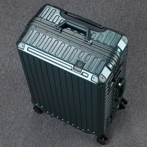 2023 nuovo stile per PC allumimum con struttura trolley borse valigie di grande capacità con blocco codice TSA