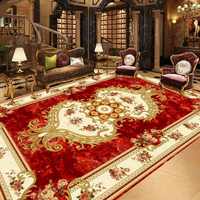 Papier peint mural 3D personnalisé, style européen, papier peint mural pour plafond, salon, chambre à coucher, peintures murales pour sol, décoration
