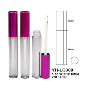 Tube en plastique à injection directe d'usine, emballage cosmétique vide, matériau ABS/PETG/AS, couleur personnalisée, décoration, sérigraphie - Product Image 3