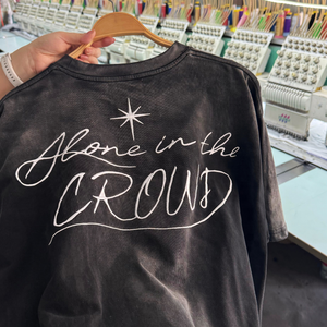 Fabricants de vêtements personnalisé lavage à l'acide goutte épaule impression 100% coton Streetwear hommes blanc plaine surdimensionné T-shirt - Product Image 1