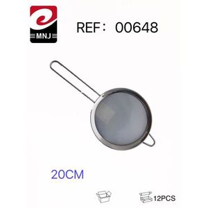 Filtre à huile métallique double paroi à large bord COLADOR 20CM avec poignée en acier inoxydable – Passoires et égouttoirs - Product Image 1