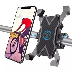 Universal Silicone Anti-Shake Mountain Riding Cycling Bicycle Bike Handlebar Cell Mobile Phone Mount Support Phone Holder Stand