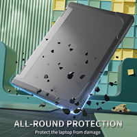 Housse de protection antichoc 2 en 1 à double couche avec support pour HP ENVY X360 °   Étui pour ordinateur portable 14 pouces 2024