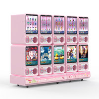 Distributeur automatique de jouets Gachapon, fonctionnant avec des pièces de monnaie et des jetons, machine à jouets Gacha