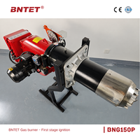 Brûleur de chaudière industrielle BNG210P, machine de chauffage à deux étages, alimentée au gaz naturel, GPL, propane, allumage automatique