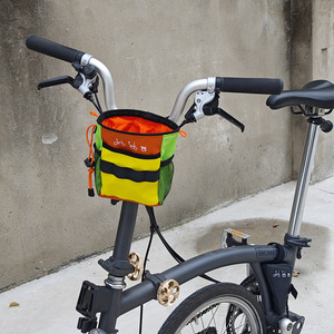 PLAYMAX Sac de cadre de vélo universel personnalisé en nylon imperméable, sac de selle pour tube supérieur, fermeture éclair, sangle réglable, antichoc - Product Image 4