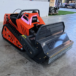 Fast Shipping CE EPA All Terrain Grass Cutting Machine Rubber Remote Control Robot Flail Lawn <b>Mower</b> YK-800ST High Torque Engine - Product Image 4