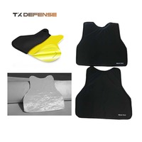 Panneaux de protection souple TX DEFENSE en aramide, résistants aux projectiles de niveau IIIA, légers, pour porte-plaques, en UHMWPE, pour gilet pare-balles