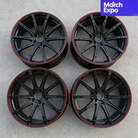 Jante de voiture monobloc en alliage d'aluminium forgé FANXIN Classic 18 pouces 5x143.1 à cinq trous multi-branches, compatible Renault Clio