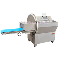 Machine à découper la viande congelée de grande puissance, trancheuse à viande de bœuf, machine à découper la viande en portions fines, machine commerciale à découper la viande et les os