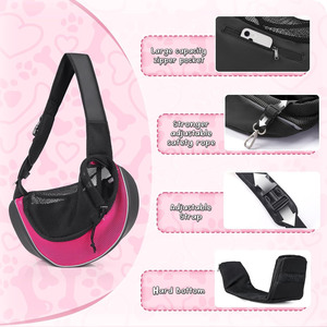 Free sample Large Pet <b>Dog</b> Mesh Sling Harnesses <b>Carry</b> Backpack Carrier Travel Tote Should <b>Bag</b> - Product Image 2