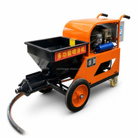 Machine à projeter le mortier électrique 4 kW de type 100, 220 V/380 V, pour ciment et plâtre, pulvérisateur mural, équipement de construction