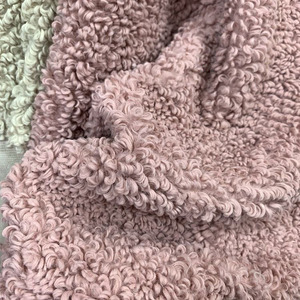 Soft Heavyweight <strong>100</strong>% <strong>Polyester</strong> Velvet <strong>Fabric</strong> Circle <strong>Sherpa</strong> Fleece <strong>Fabric</strong> for Coat Doll Blanket - Product Image 4
