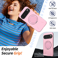 Pour Google Pixel 11 Pro XL 11Pro 11A, design Amorl, support magnétique rotatif, résistant aux chutes, TPU+PC2 en 1, coque de protection pour téléphone