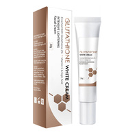 Crème blanchissante végétalienne à base de glutathion 20g/50ml, éclaircissement intensif du visage, vitamine C, acide kojique, éclaircissement du teint, céramide