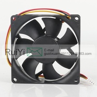 Ventilateur de refroidissement silencieux à trois fils NP8025H12V, convertisseur de fréquence, nouveau modèle NEXT 5V 24V 48V DC12V 0.4A AC EC 8025 80X80X25MM 8CM