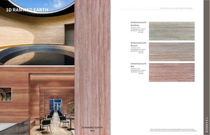 Revêtement mural flexible en pierre souple ignifuge Sandstone Blush 3D Rammed Earth MCM pour la décoration intérieure et extérieure - Product Image 6