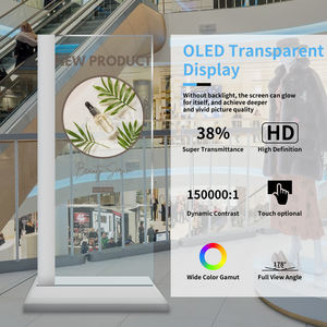 Écran transparent <span class=keywords><strong>OLED</strong></span> Écrans publicitaires ultra minces de 55 <span class=keywords><strong>pouces</strong></span> Écran tactile de support vertical transparent pour téléviseur <span class=keywords><strong>OLED</strong></span> de 55 <span class=keywords><strong>pouces</strong></span> Écrans tactiles - Product Image 2