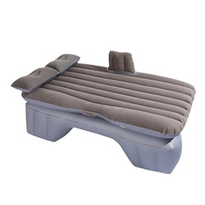 Outdoor Familie Toerisme Auto Luchtbed Pvc + Flocking Luchtkussen Achterbank Draagbare Slaapmat Camping Reisbed - Product Image 4
