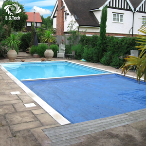 Rieles de guía de PVC de tamaño personalizado de alta calidad, superventas, cubierta de seguridad automática a prueba de <span class=keywords><strong>fugas</strong></span> <span class=keywords><strong>para</strong></span> piscina - Product Image 2