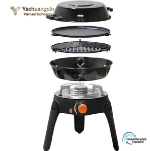 Estufa de gas multifuncional, horno portátil para exteriores, estufa de gas para camping, picnic, estufa de fuego, estufa para acampar - Product Image 4