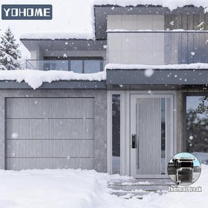 Porte de garage pliante de haute qualité, garantie US standard 5 ans, 10 <span class=keywords><strong>x</strong></span> 12 pieds, style contemporain moderne, portes de garage à enroulement rapide. - Product Image 1