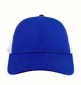 Custom Logo Full Mesh Trucker Hat Caps Wholesale Blank Baseball Cap with Cross <b>Ponytail</b> Common Fabric Feature - Product Image 5