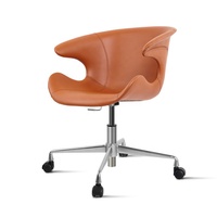 [En stock] Chaise en cuir de qualité luxueuse, chaise de bureau avec protection lombaire, chaise de bureau à dossier long pour une assise prolongée