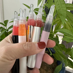 Aceite Labial DIY <span class=keywords><strong>de</strong></span> Venta Caliente, Nueva Llegada, Sin Logotipo, Marca Privada, Aceite Voluminizador para <span class=keywords><strong>Labios</strong></span>, Productos <span class=keywords><strong>de</strong></span> Maquillaje Labial, <span class=keywords><strong>Protector</strong></span> Labial, Bálsamo Labial Líquido - Product Image 1