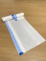 Sacs à litière pour chat extra épais avec cordon de serrage, sacs à déchets pour animaux de compagnie très résistants, enroulés, pour boîtes à litière auto-nettoyantes