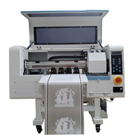 Imprimante DTF automatique A3 XP600 avec encre à sublimation éco-solvant, UV et pigment, nouveau shaker à poudre pour l'impression sur T-shirt