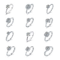Bague de fiançailles et de mariage personnalisée en or massif 14k 18k, diamant de laboratoire certifié IGI, 1ct 2ct 3ct 4ct 5ct, bijoux de marque en or pur