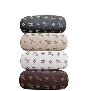 Fabricantes directos al por mayor caja de gafas de transporte de Marco grande correo gratuito moda simple Almacenamiento de compresión portátil - Product Image 1