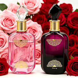 Profumo da Donna alla Rosa 100ml <span class=keywords><strong>EDP</strong></span>, Vendita all'Ingrosso OEM, Fragranza Floreale Araba a Lunga Durata in Bottiglia di Cristallo, Idea Regalo - Product Image 4