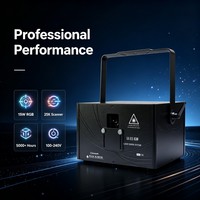Projecteur laser de scène à faisceau animé contrôlé par Bluetooth, ILDA DMX512, spectacle laser 300w pour DJ, discothèque, concert, bar, mariage