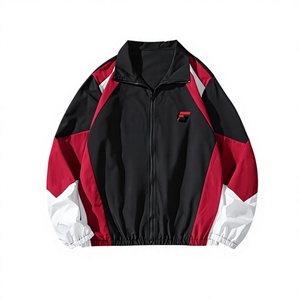 Custom Hooded Windbreaker <b>Jacket</b> Manufacturer <b>Men</b> Outdoor Sportswear <b>Lightweight</b> Nylon Polyester Private Label OEM ODM Wholesale - Product Image 1