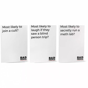 Pack d'extension de jeu de cartes pour adultes NSFW, cartes de vote pour répondre aux <span class=keywords><strong>questions</strong></span>, soirée de jeu brutale pour amis de 18 ans et plus, 3 à 10 joueurs - Product Image 3