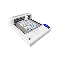 P4030C Dubbelkop Mini Sticker Label Flatbed Contour Cut Plotter Stansmachine