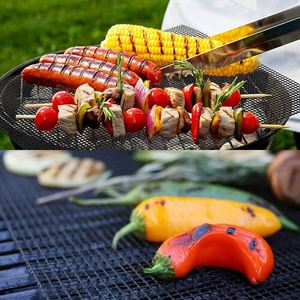 Nueva Malla Antiadherente para Barbacoa, Reutilizable, Resistente al Calor, para Hornear, Cocinar, Ahumar, Accesorios para Barbacoa - Product Image 3