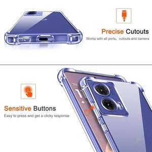 <span class=keywords><strong>Funda</strong></span> Suave de Silicona a Prueba de Golpes <span class=keywords><strong>para</strong></span> Motorola G85 G84 G53 G54 G53 G52 G42 G24 G22 G72 G32 G33 G30 G14 G15 G8 G9 G7 <span class=keywords><strong>Plus</strong></span> Power Transparente - Product Image 4