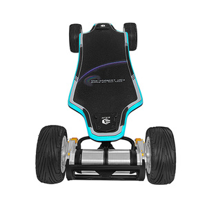Patineta Eléctrica Todoterreno con Tabla Larga y Neumáticos Anchos - Product Image 5