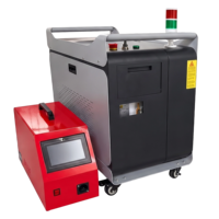 3 en 1 Découpe Nettoyage Soudage 1500W 2000W Laser à Fiber à Main pour Métal Acier Inoxydable Aluminium Max Laser Source