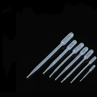 Offre Spéciale 1ml 2ml 3ml 5ml 10ml Pipettes Pasteur en plastique Poly Pipette
