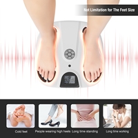 Masseur de pieds EMS pour neuropathie, stimulateur de circulation des pieds pour soulager la douleur, fasciite plantaire, gonflement, crampes