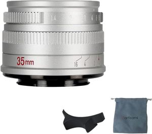 7artisans 35มม.F1.4 Mark II APS-Cคู่มือโฟกัสPrimeเลนส์ขนาดใหญ่รูรับแสงกับกล้องFuji <span class=keywords><strong>X</strong></span>-A1 <span class=keywords><strong>X</strong></span>-A10 <span class=keywords><strong>X</strong></span>-<span class=keywords><strong>A2</strong></span> <span class=keywords><strong>X</strong></span>-A3 A-at - Product Image 1