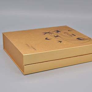 大号黄金高级礼品盒现款豪华定制批发婚纸礼品包装盒 - Product Image 2