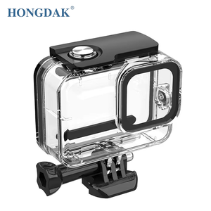Boîtier étanche pour <span class=keywords><strong>GoPro</strong></span> <span class=keywords><strong>Hero</strong></span> 12 <span class=keywords><strong>11</strong></span> 10 9, housse de protection pour plongée sous-marine <span class=keywords><strong>avec</strong></span> filtre de plongée, <span class=keywords><strong>accessoires</strong></span> pour caméra d'action - Product Image 1