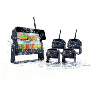 Cámara Inteligente MCY HD con Visión Nocturna, BSD e IA, Inalámbrica, Impermeable, <span class=keywords><strong>Monitor</strong></span> de 4 Canales para Seguridad de Maquinaria y Vehículos Agrícolas - Product Image 1